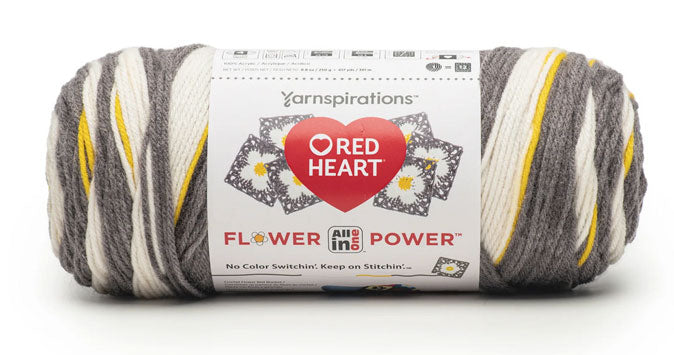 Red Heart All-In-One Flower Power Yarn