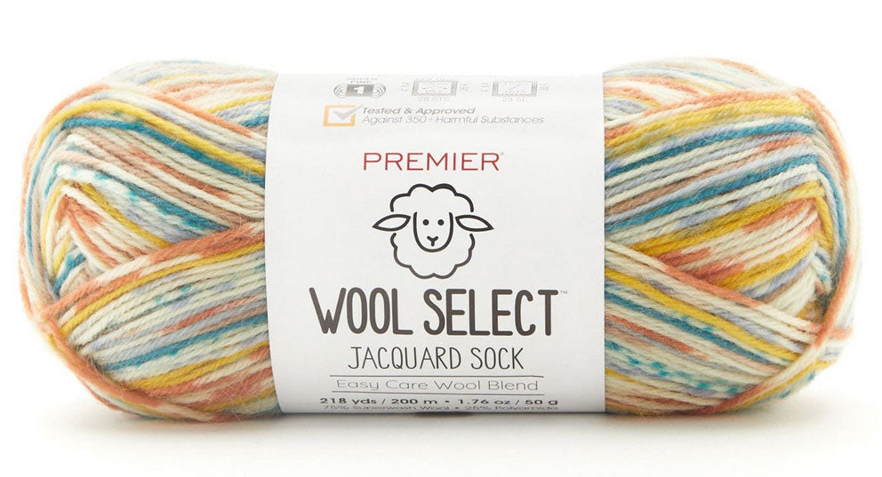 Fil à chaussettes jacquard Premier Wool Select