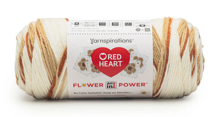 Red Heart All-In-One Flower Power Yarn