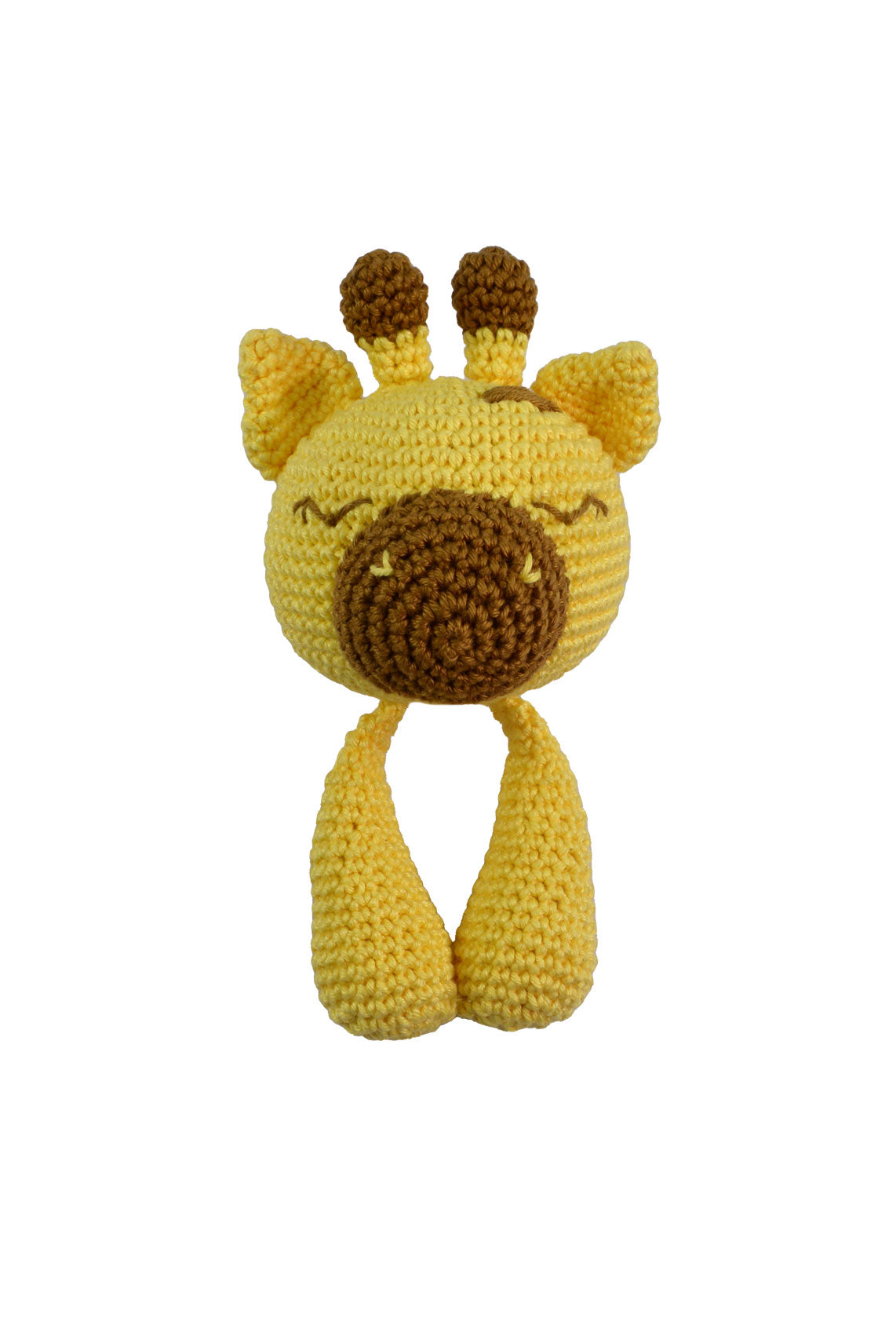 Giraffe Lovey Blanket Mary Maxim