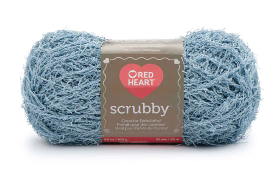 Red Heart Scrubby Yarn