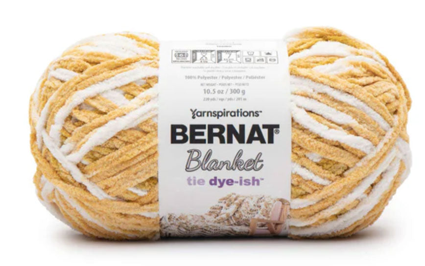 Bernat Blanket Tie Dye-ish Yarn