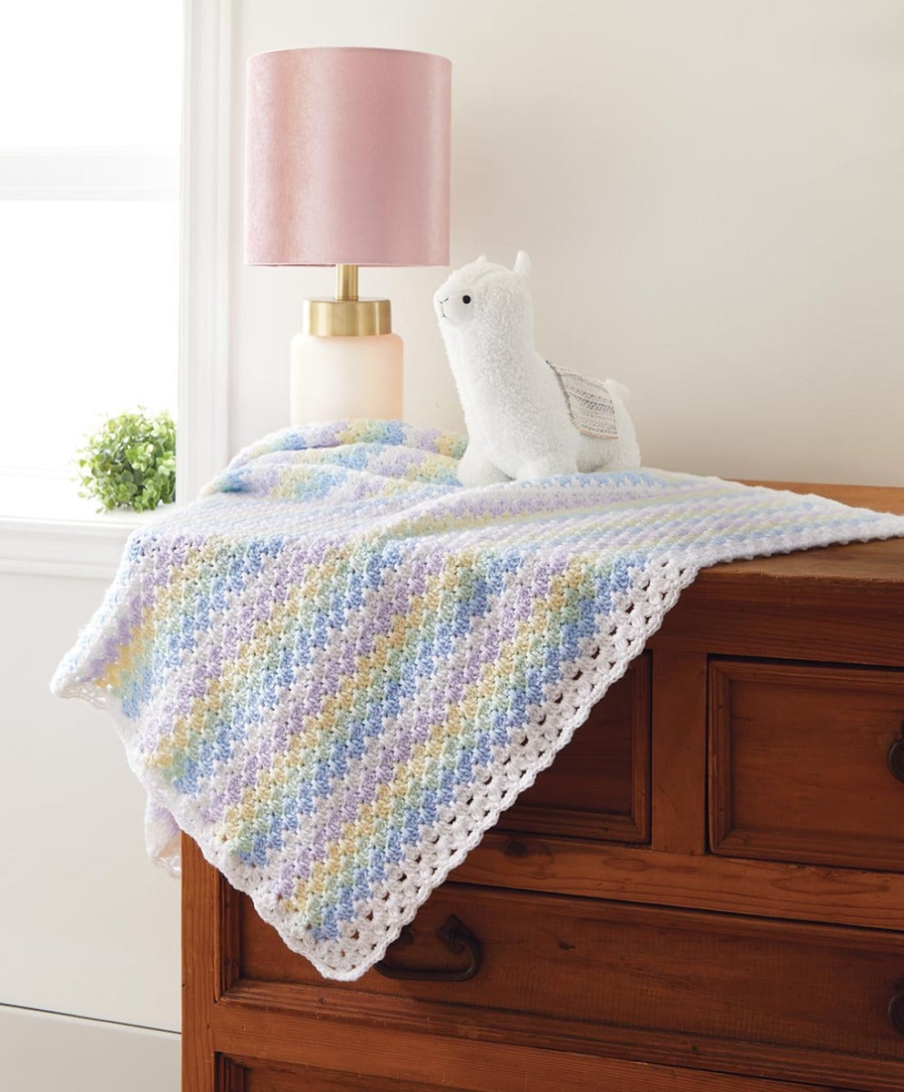 Baby Spike Stitch Blanket Pattern