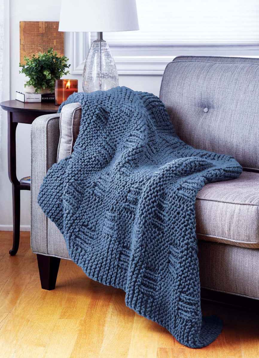 Easy Knit Blanket Pattern