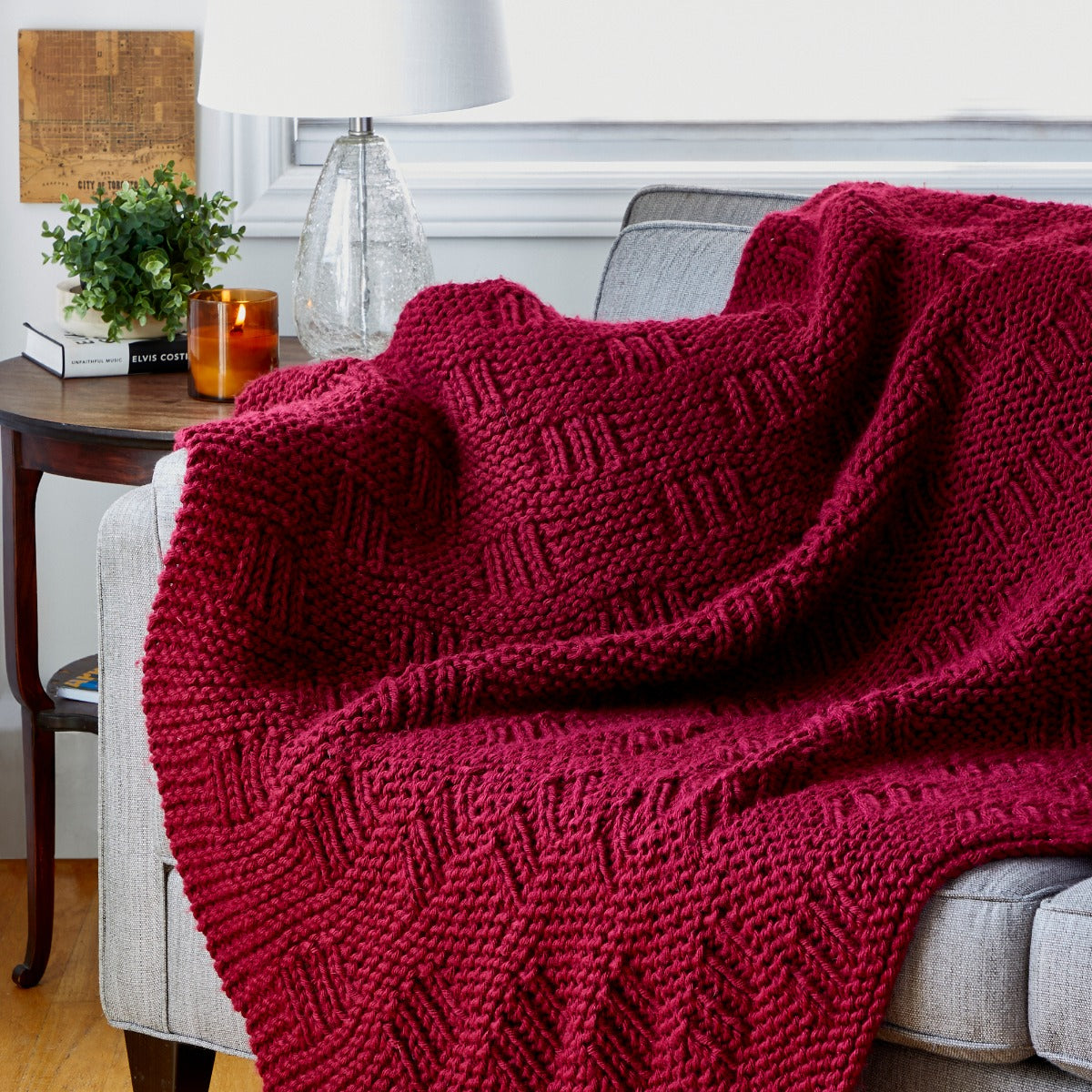 Easy Knit Blanket Pattern