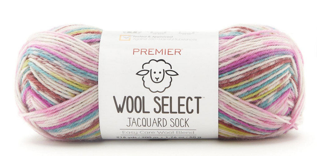 Fil à chaussettes jacquard Premier Wool Select