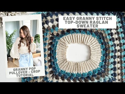 Granny Pop Crochet Cardigan