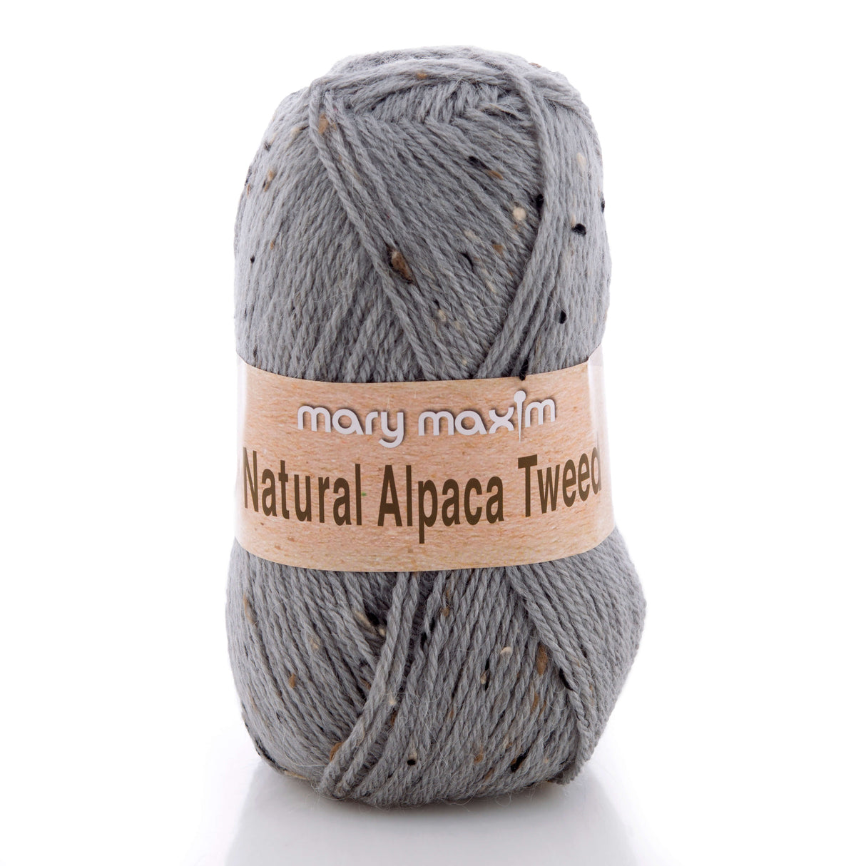 Mary Maxim Tweed de Alpaca Natural