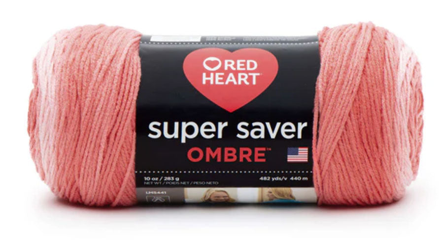 Red Heart Super Saver Ombre Yarn