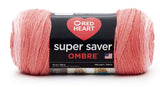 Hilo Ombre Super Saver de Corazón Rojo