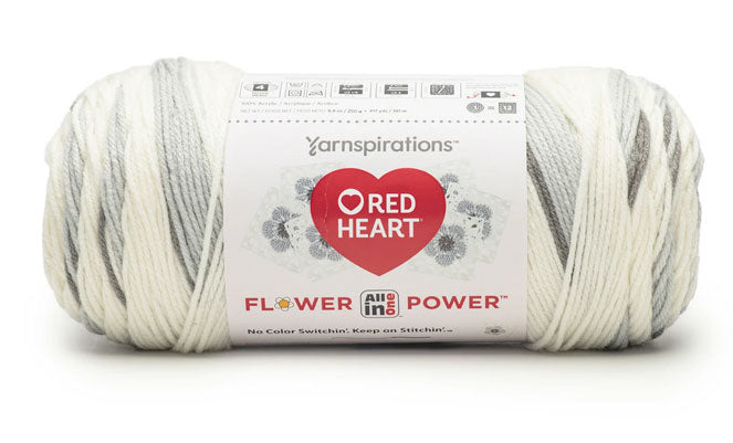 Red Heart All-In-One Flower Power Yarn