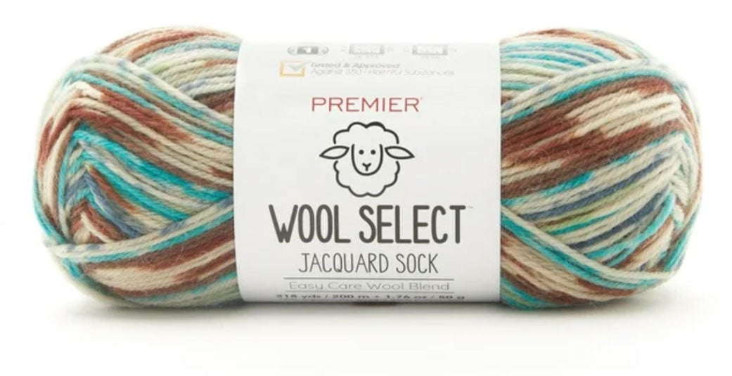 Premier Wool Select Jacquard Sock Yarn