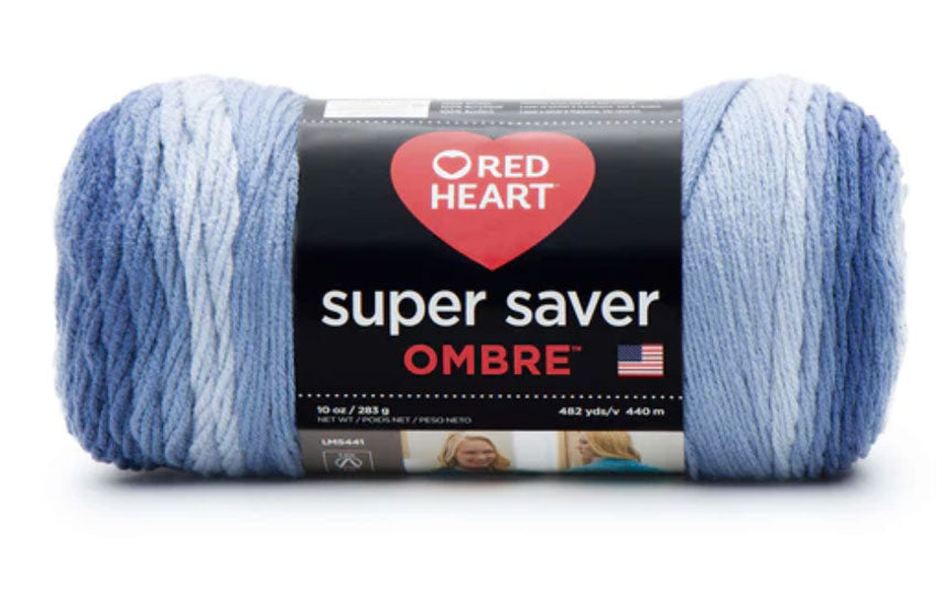 Red Heart Super Saver Ombre Yarn