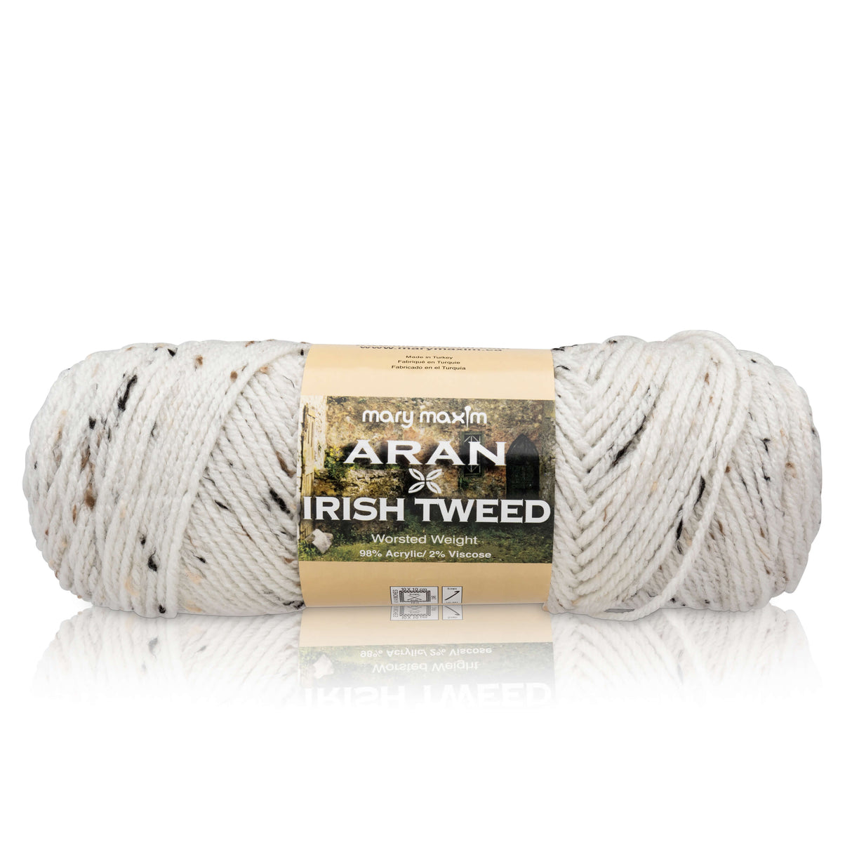 Hilo de tweed irlandés Mary Maxim Aran