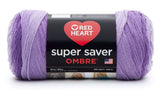 Hilo Ombre Super Saver de Corazón Rojo