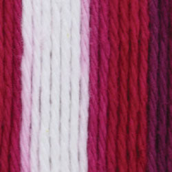RED WHITE BLUE Ombre Lily Sugar'n Cream Yarn