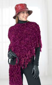 Free Boa Capelet Knit or Crochet Pattern