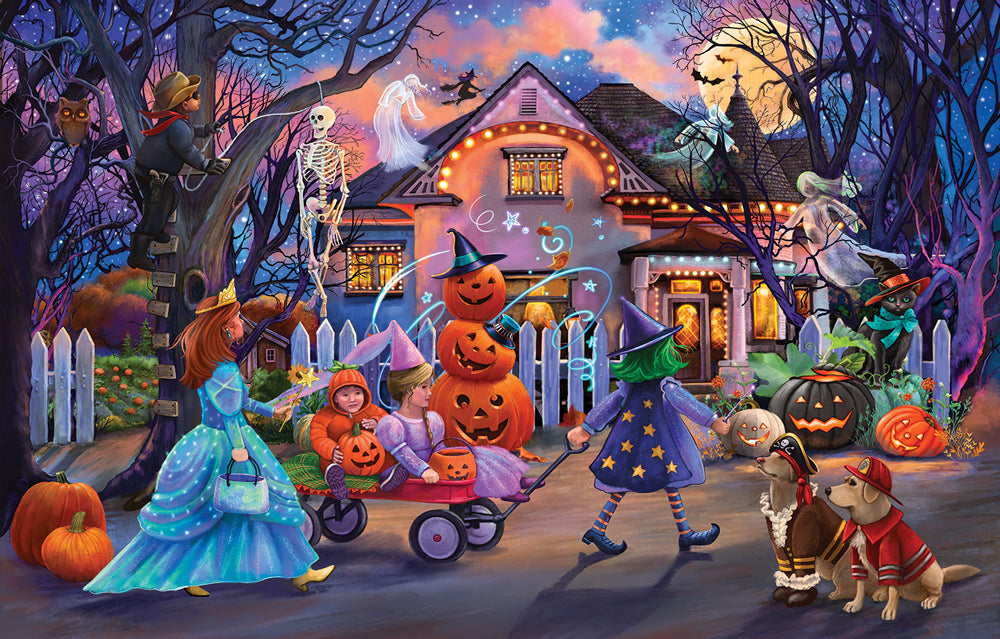 Halloween Trick or Treat Jigsaw Puzzle