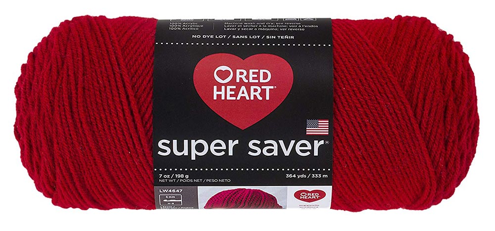 Red Heart Super Saver Yarn - Mistletoe