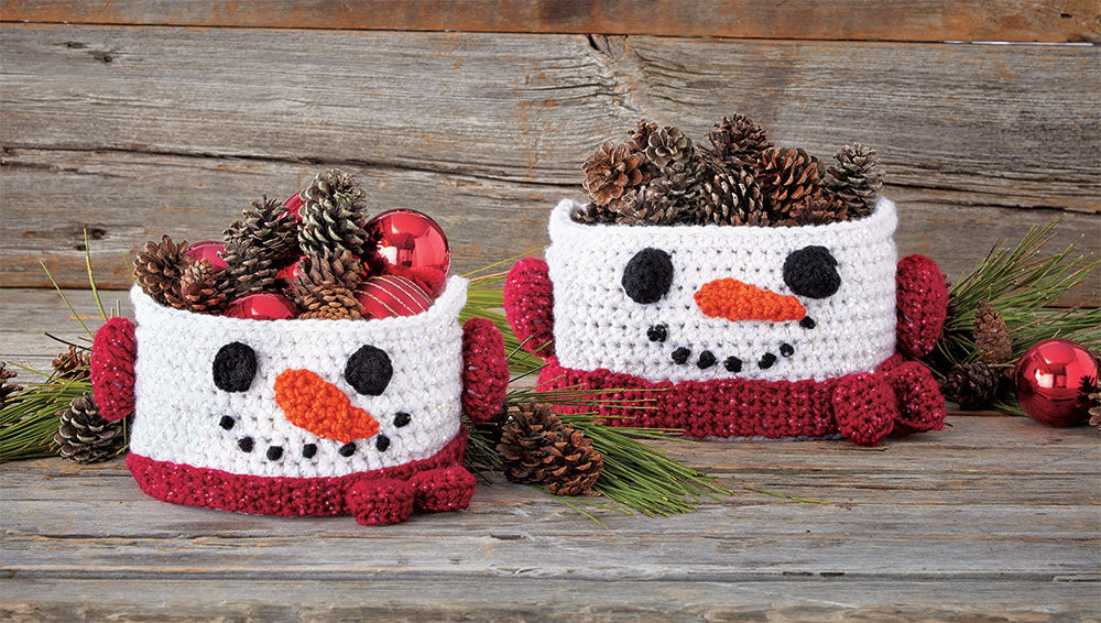 Snowman Baskets Pattern