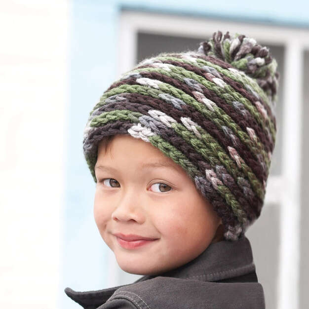 Free Sprial Hat Crochet Pattern