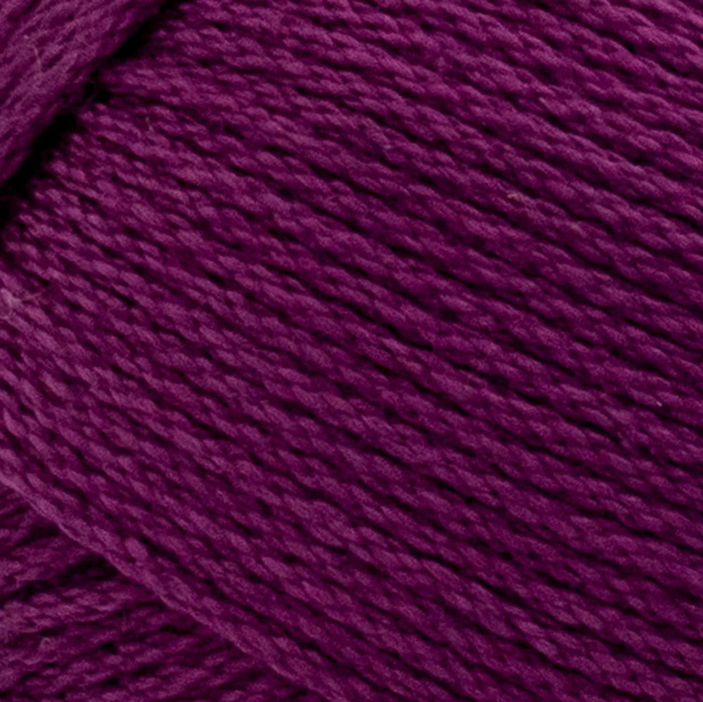 Lion Brand 24/7 Cotton Yarn Lot of 3 Lilac Purple Mercerized Cotton