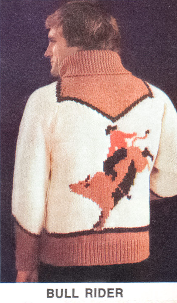 Men's or Ladies' Rodeo Cardigan Pattern