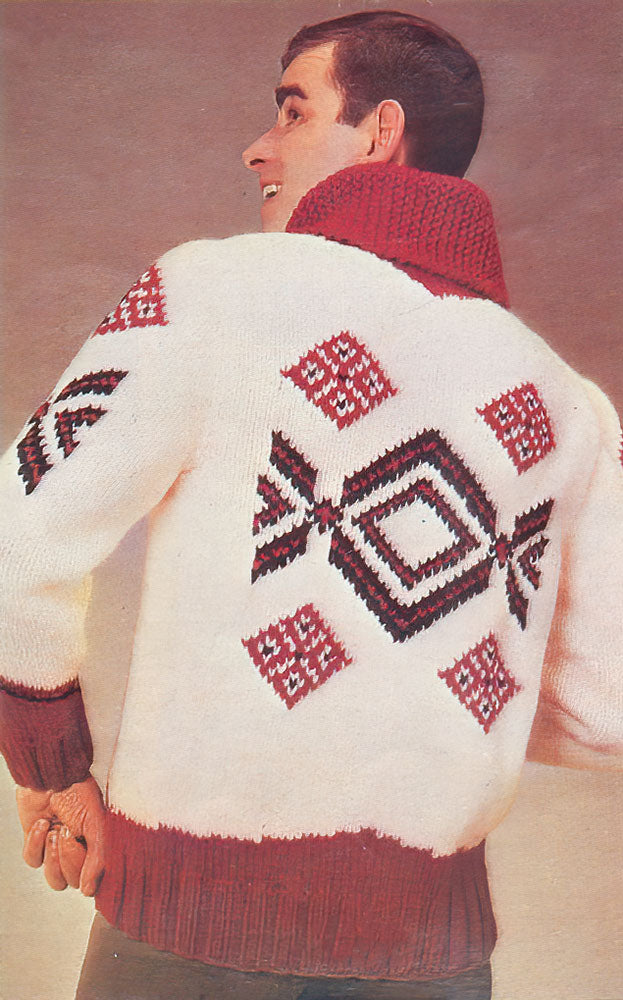 Pueblo Indian Cardigan Pattern