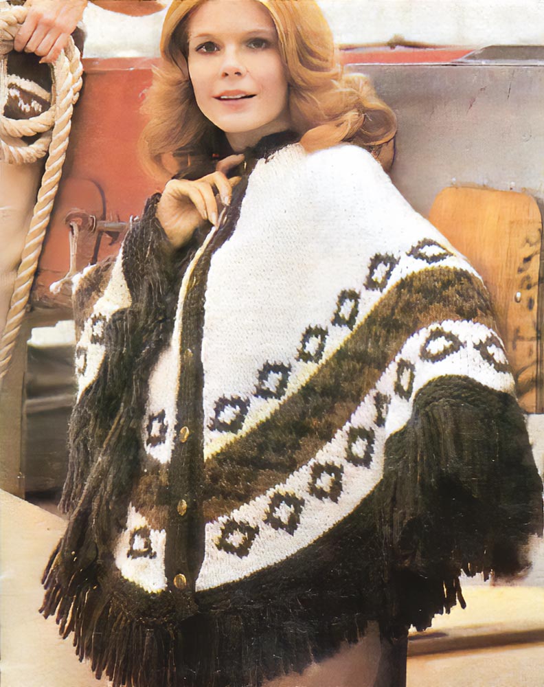 Ladies' Poncho Pattern