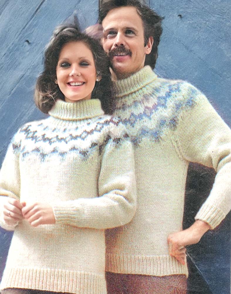 Fair Isle Yoke Sweater
