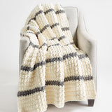 Free Pin Stripe Crochet Blanket Pattern