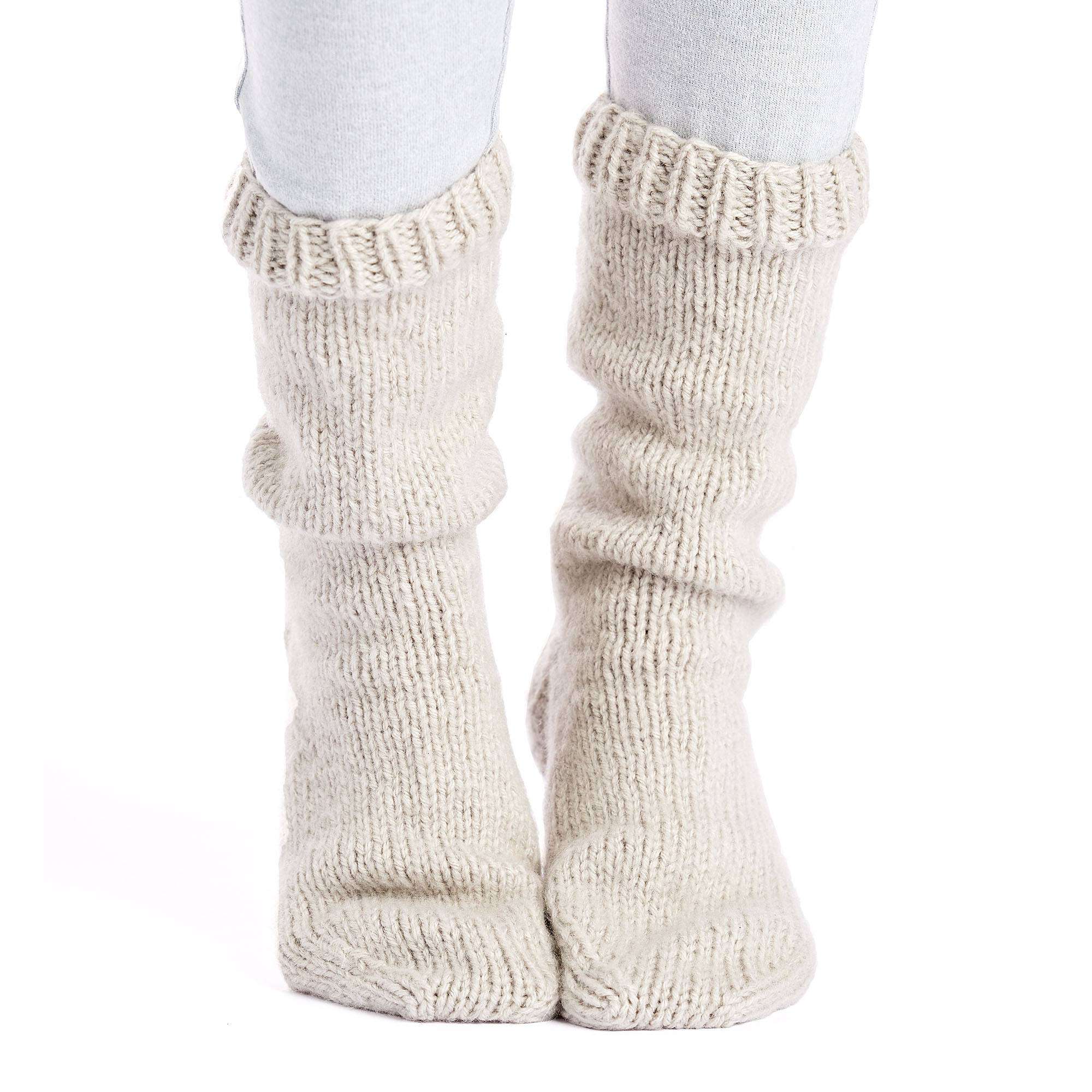 Free Knit Slouchy Socks Pattern – Mary Maxim