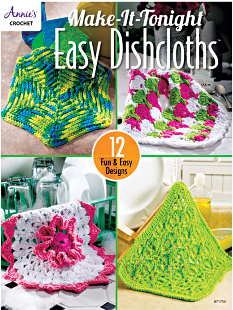 Make-It-Tonight Easy Dishcloths Book