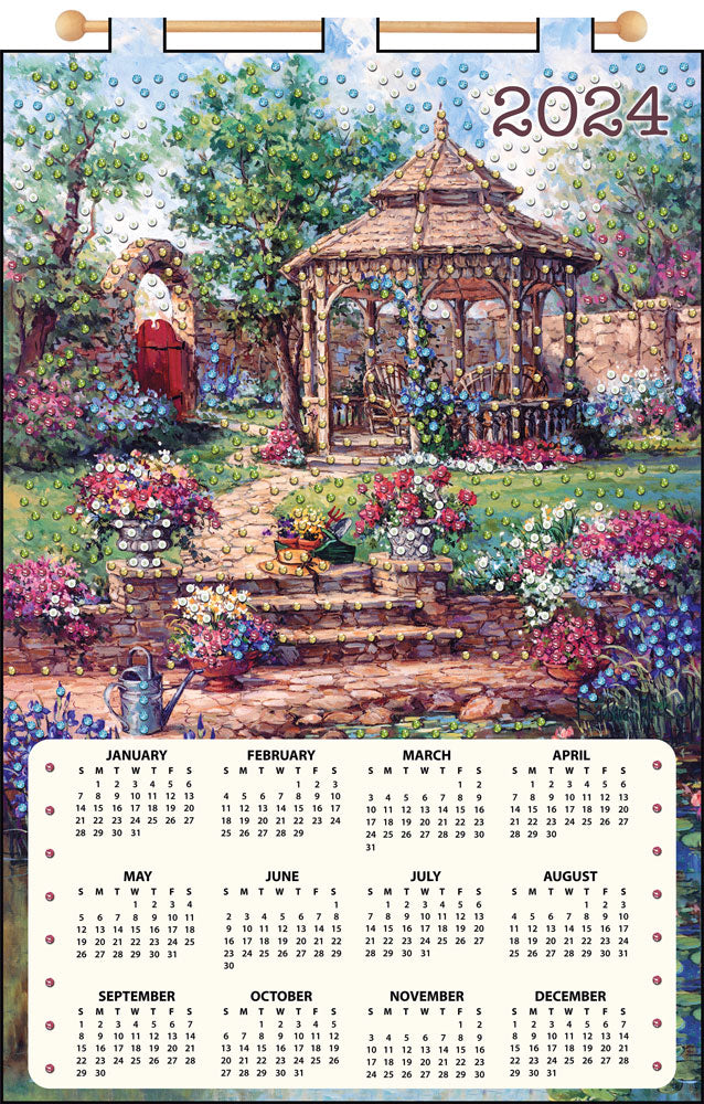 Gazebo 2024 Felt Calendar Mary Maxim