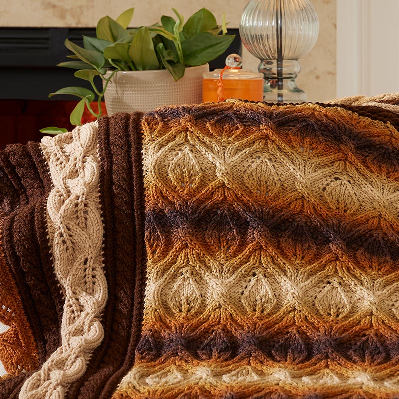 Fall discount leaf blanket