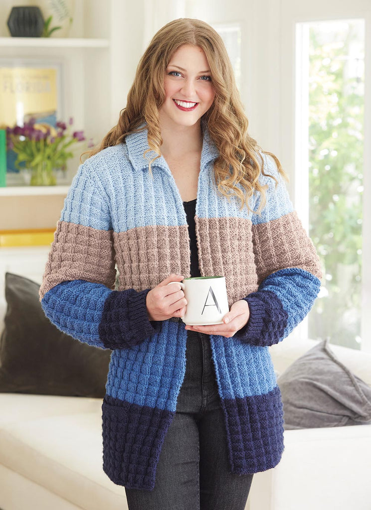 Knit Triangles Cardigan