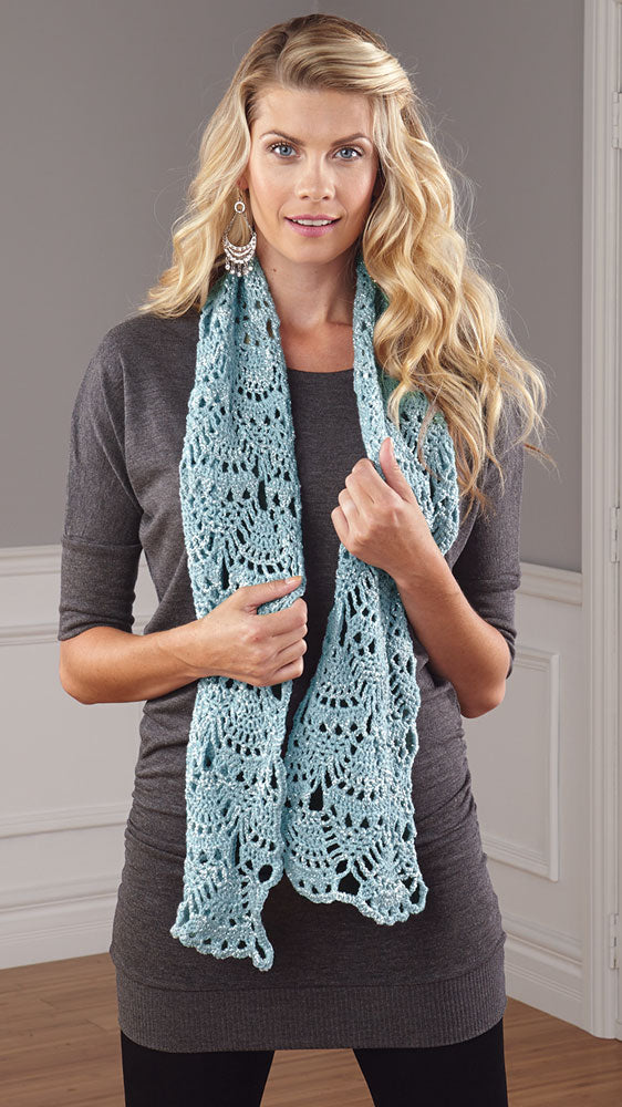 Silver Lace Scarf Pattern