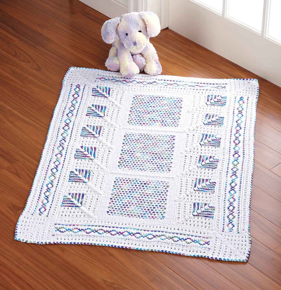 Monet Magic Baby Afghan Pattern