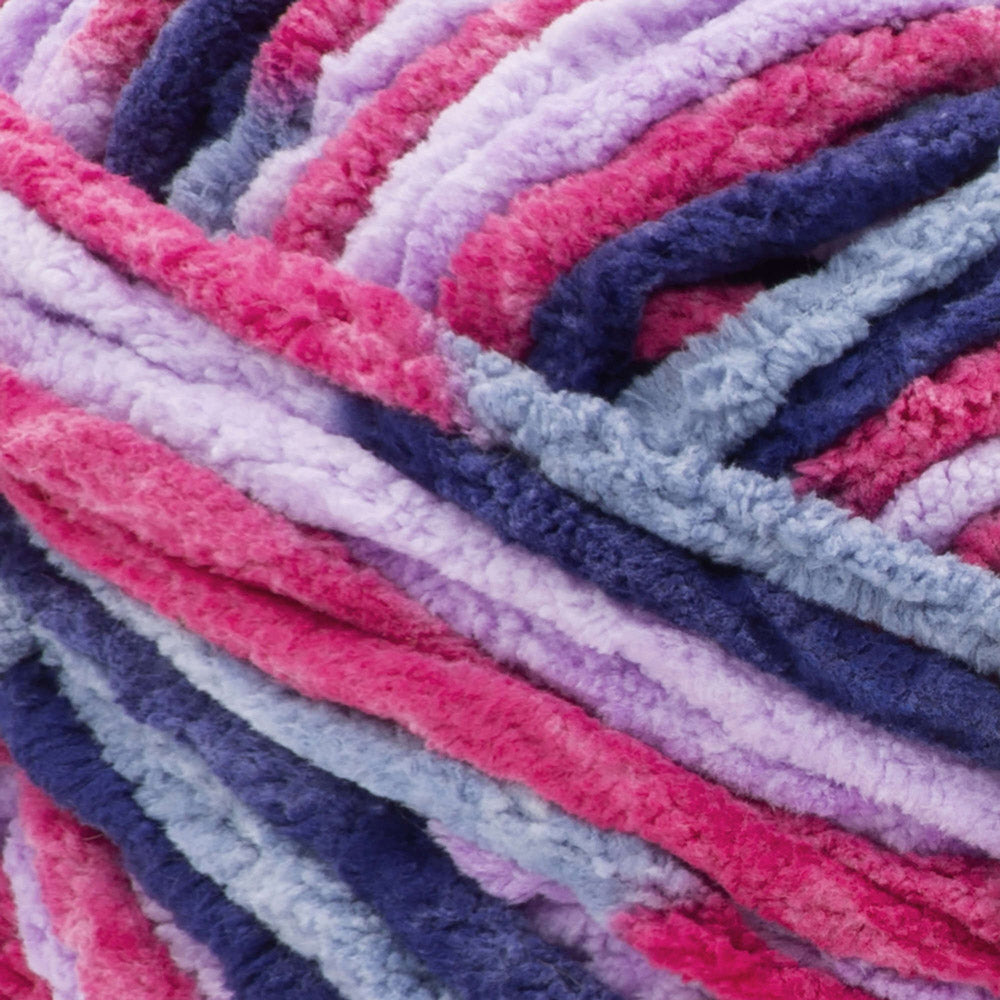 Spinrite 161110-10898 Bernat Blanket Big Ball Yarn, Tan Pink