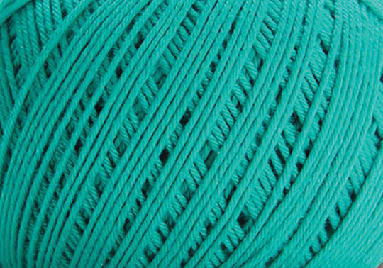  Circulo Amigurumi Yarn, 100% Mercerized Brazilian Virgin Cotton  - Cotton Yarn for Crocheting and Knitting, Soft Yarn, Green Yarn Art -  Sport Weight Yarn, 4.4 oz, 278 yds - Color 5767 - Brazilian Green