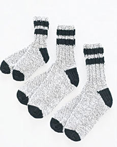 Chaussettes gratuites pour le modèle de tricot familial