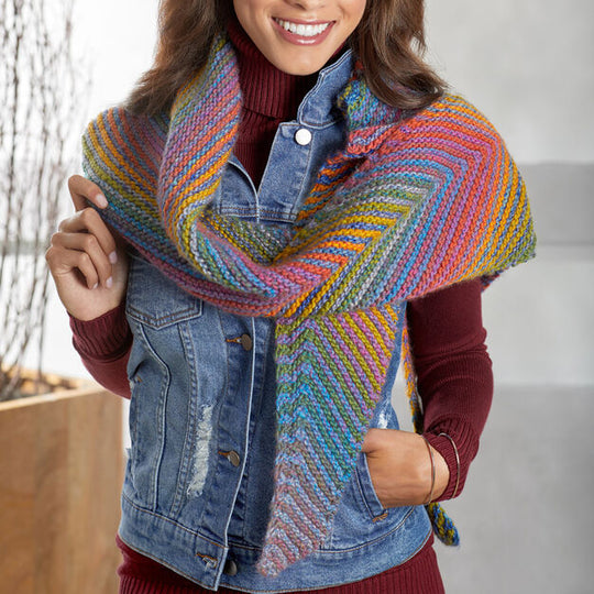 Free Cityscape Shawl Pattern – Mary Maxim