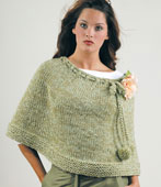 Modèle de tricot de poncho gratuit