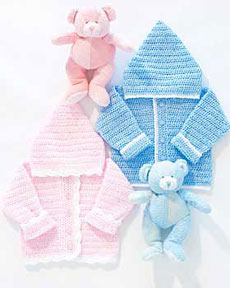 Free Sweet Baby Hoodie Crochet Pattern – Mary Maxim