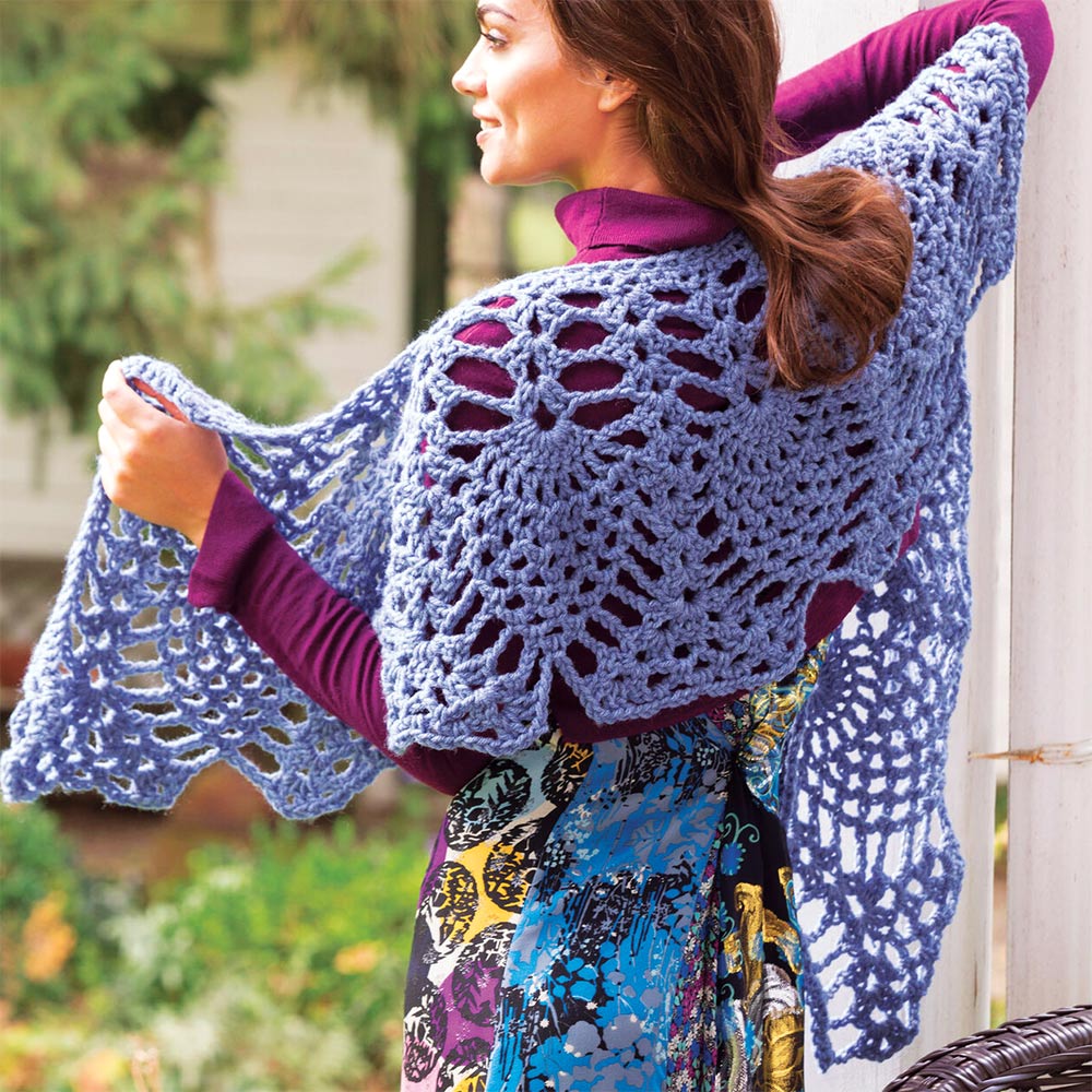 Free Lacy Elegance Shawl Pattern