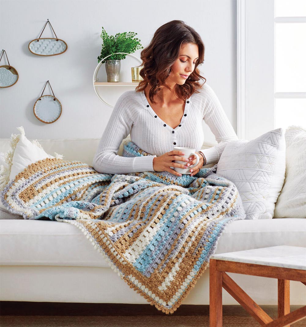 Free Summer Breeze Throw Pattern