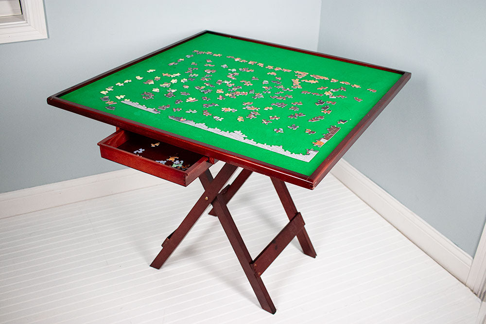 This Puzzle Table Is a Jigsaw Lover's Dream Setup