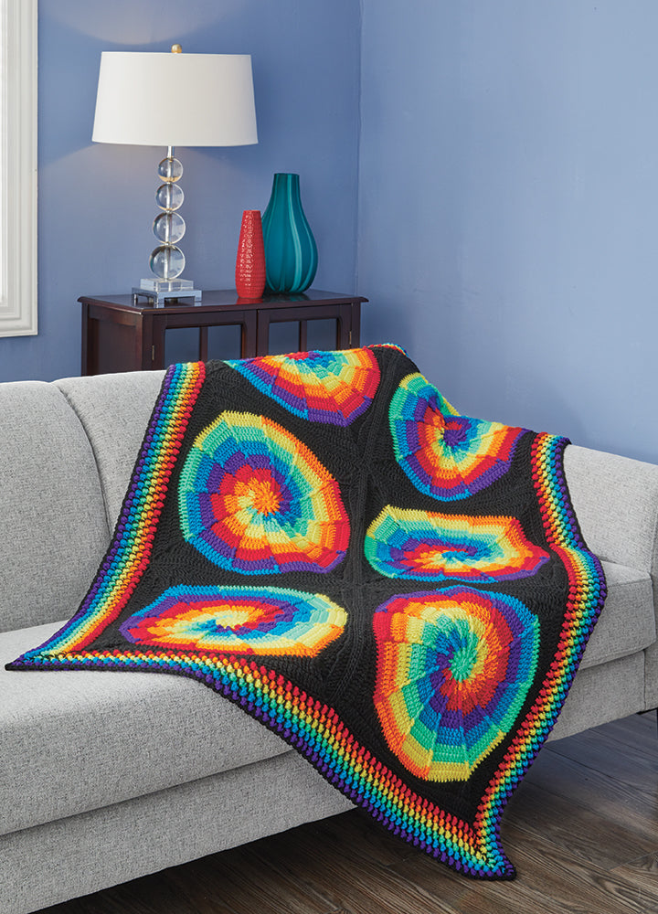 Tie Dye Afghan