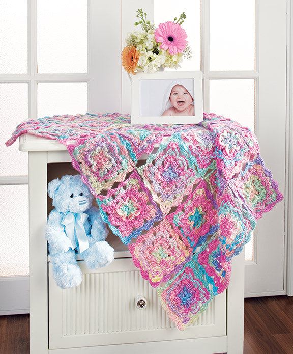 Retailer bright rainbow baby blanket