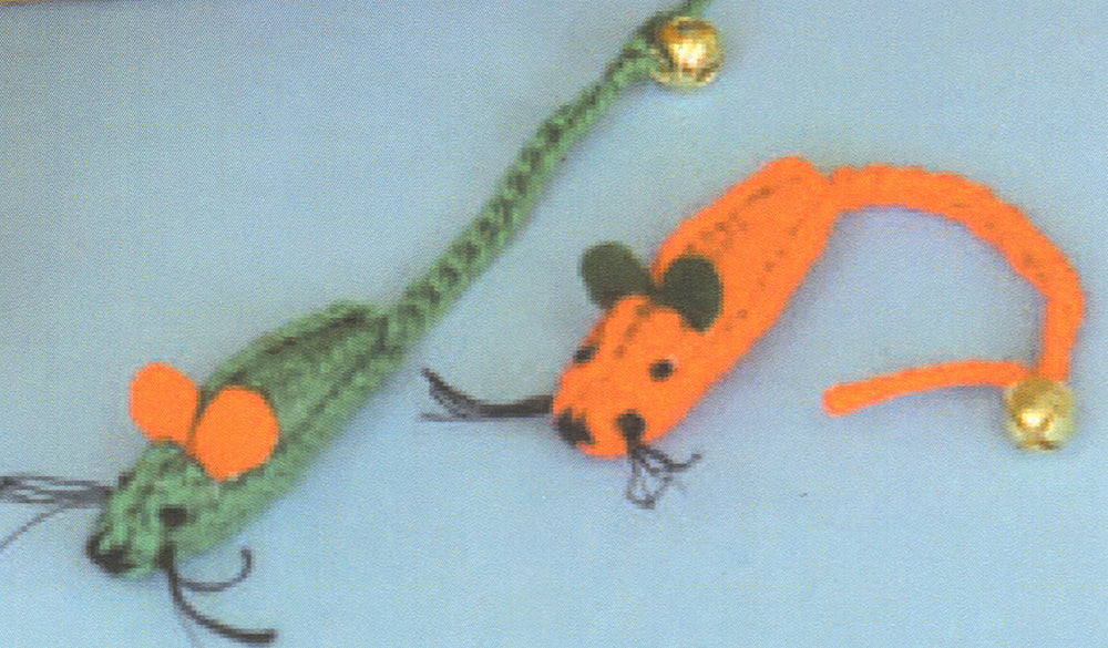 Patrón de ratones con hierba gatera